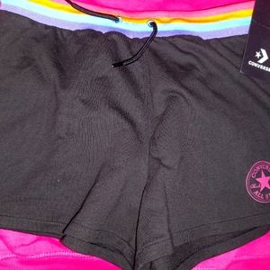 Child drawstring Converse shorts NWT